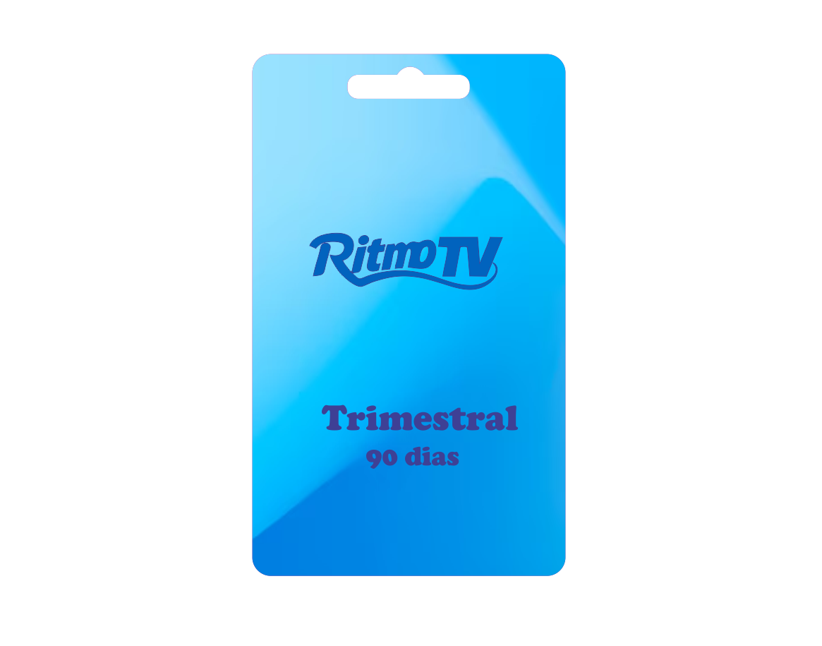 Ritmo Tv Trimestral = 90 Dias